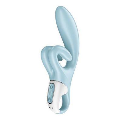 Satisfyer Touch Me: Bunny Vibrator Blau 3-Motoren