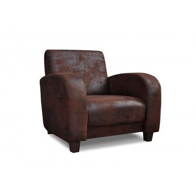 Designer Fernseh Sessel Polster Sofa Couch 1 Sitzer Designer Klassische Couchen