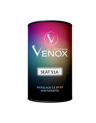 Venox Autocolor Basislack für SEAT S1A Amarillo CRONO 1L Spritzfertig Autolack