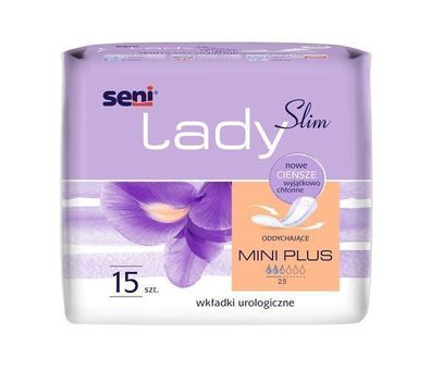 Seni Lady Urologische Einlagen Slim Mini Plus - 15 Stück