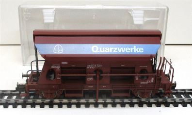 Spur H0 Fleischmann 5516K Selbstentladewagen Quartzwerke KKK OVP (942H)