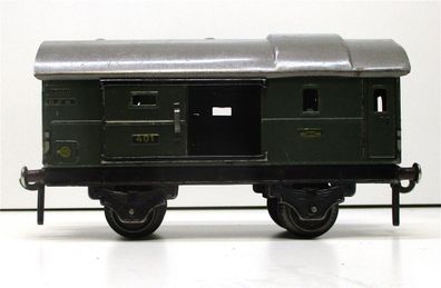 Spur 0 Fleischmann 401 Packwagen o. OVP (4209h)