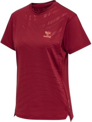 Hummel Damen Trikot Kurzarm Hmlongrid Poly Tee S/S Wo