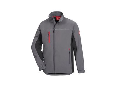 NITRAS Softshelljacke "Motion Tex Light" 94% Polye grau, Gr. L