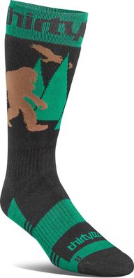 Thirtytwo Socken Double black/green