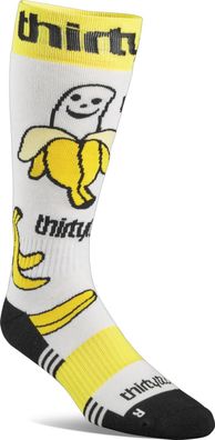 Thirtytwo Socken Double yellow/white