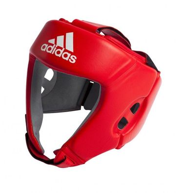 adidas IBA Boxing Head Guard red