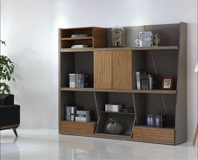 Büro Einrichtung Luxus Möbel - Aktenschrank Regal Praxis Kanzlei Schrank Vitrine