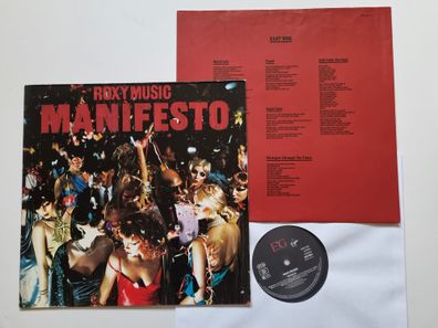 Roxy Music - Manifesto Vinyl LP Germany VIRGIN Pressing