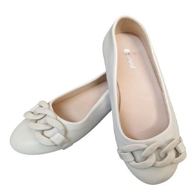 Graceland Ballerina Damen Schuhe luxuriös Stylisch Beige Farbe Gr.37 Neu