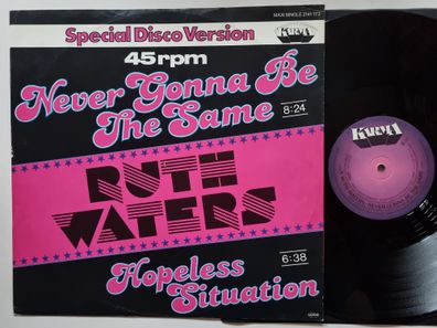 Ruth Waters - Never Gonna Be The Same 12'' Vinyl Maxi Germany