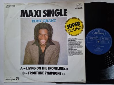 Eddy Grant - Living On The Frontline 12'' Vinyl Maxi Germany