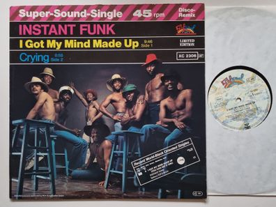 Instant Funk - I Got My Mind Made Up 12'' Vinyl Maxi Germany