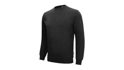 NITRAS Pullover "Motion Tex Light" 70 % Baumwolle, schwarz, Gr. X