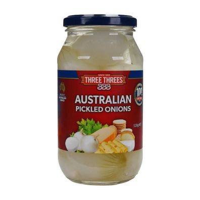 Three Threes Australian Pickled Onions 520 g