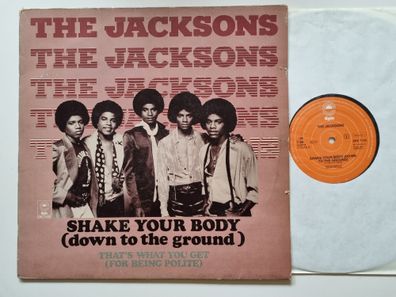 The Jacksons - Shake Your Body (Down To The Ground) 12'' Vinyl Maxi Holland