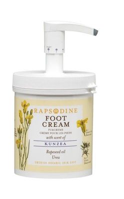 Rapsodine Foot cream, Dose mit Spender, 1000 ml