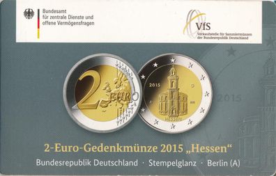 Deutschland 2 Euro 2015 - Paulskirche ( A ) im Folder VfS*