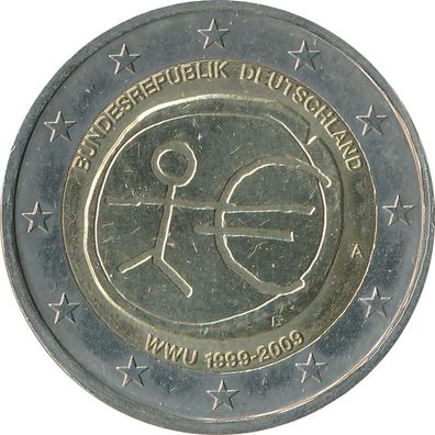 Deutschland 2 Euro 2009 - EMU ( A )*