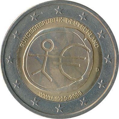 Deutschland 2 Euro 2009 - EMU ( D )*