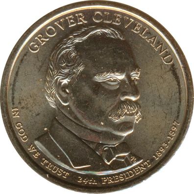 USA 2012 #24 1 US$ Grover Cleveland (2nd) D*