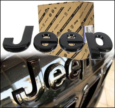 Black Edition Serie" Emblem Jeep black (Motorhaube) Bj:11-22 ( OE MOPAR )