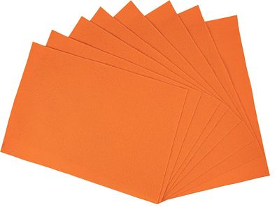 Interdruk Bastelfilz orange 8 Blatt