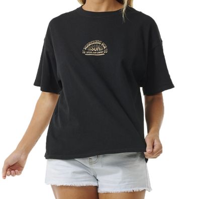 RIP CURL Women Shirt Cosmic Summer Heritage black - Größe: XS