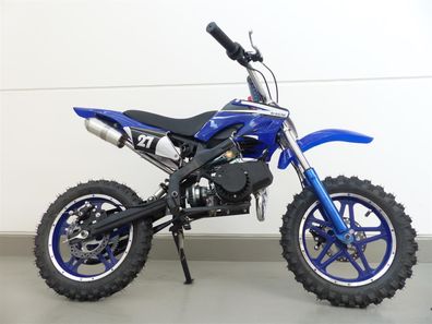 RV-Racing Pocketbike Dirtbike Pocket Cross Bike Kindercross Crossbike Blau