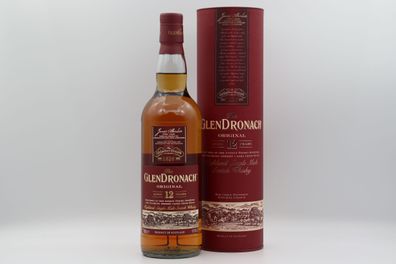 GlenDronach 12 Jahre Original Matured in Pedro Ximinez and Oloroso Casks 43% 0,7 ltr