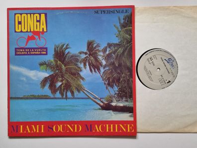 Miami Sound Machine - Conga! 12'' Vinyl Maxi Spain