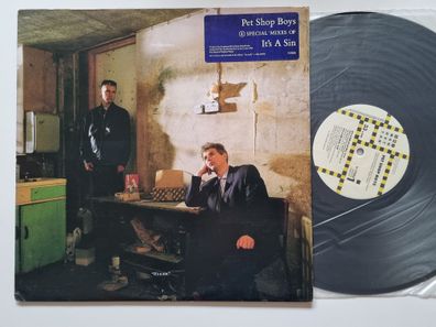 Pet Shop Boys - It’s A Sin (4 Special Mixes Of) 12'' Vinyl Maxi US REMIX