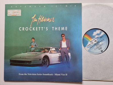 Jan Hammer - Crockett's Theme (Extended 12" Mix) 12'' Vinyl Maxi MIAMI VICE