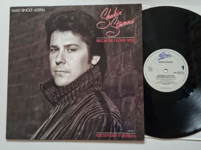 Shakin' Stevens - Because I Love You 12'' Vinyl Maxi Holland