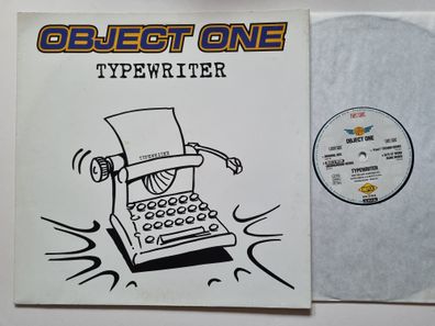 Object One - Typewriter 12'' Vinyl Maxi Spain