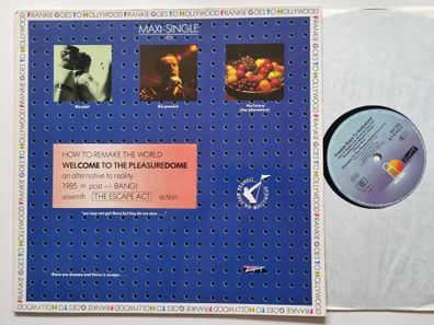 Frankie Goes To Hollywood - Welcome To The Pleasuredome 12'' Vinyl Maxi Germany