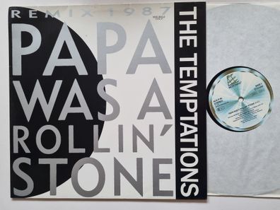 The Temptations - Papa Was A Rollin' Stone (Remix 1987) 12'' Vinyl Maxi Germany