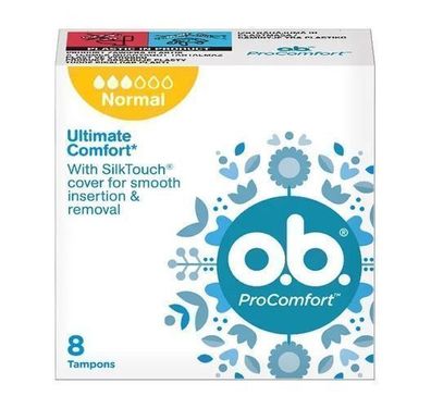 Tampons OB ProComfort Normal, 8 Stück