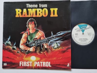 First Patrol - Theme From Rambo II 12'' Vinyl Maxi Germany/ Sylvester Stallone