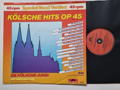 De Kölsche Jungs - Kölsche Hits Op 45 12'' Vinyl Maxi Germany/Bläck Fööss Medley