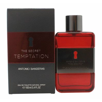 Antonio Banderas The Secret Temptation Eau de Toilette Spray 100ml