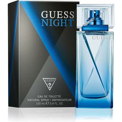 Guess Night Eau De Toilette Spray 100ml für Männer