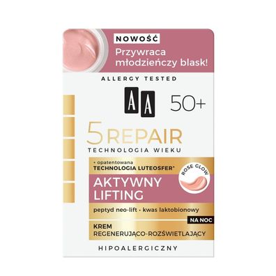 AA 5 Repair Age Technology aktive Lifting-Nachtcreme 50+ 50ml