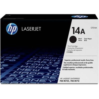 HP Cartridge No 14A HP14A HP 14A Black Schwarz (CF214A)