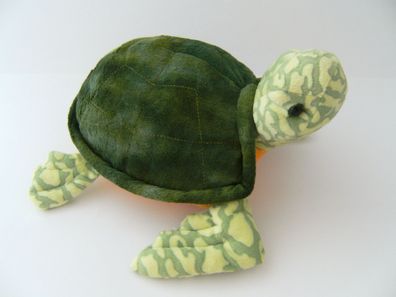 Plüschtier Schildkröte 27 cm, Schildkröten Stofftiere Kuscheltiere grün