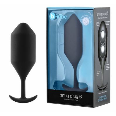 b-Vibe Snug Plug 5 Black