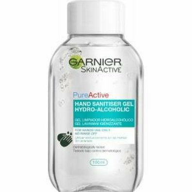 Garnier SkinActive Hand Sanitiser Gel Hydro Alcoholic 100ml