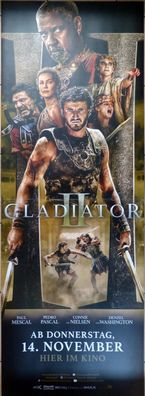 Gladiator II - Original Pappaufsteller - Paul Mescal, Pedro Pascal - Kinodekoration