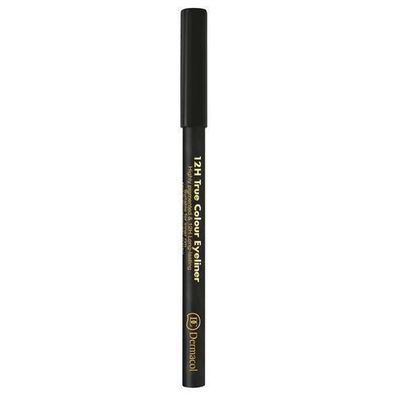 Dermacol Lang anhaltender Eyeliner in Stiftform, 8 Schwarz, 2 g