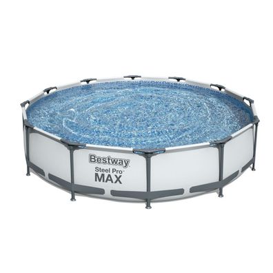 Bestway 56416 BASEN STELAÅ"OWY STEEL PRO MAX Z POMPÄ Filtracyjnä 3,66m x 0,76m